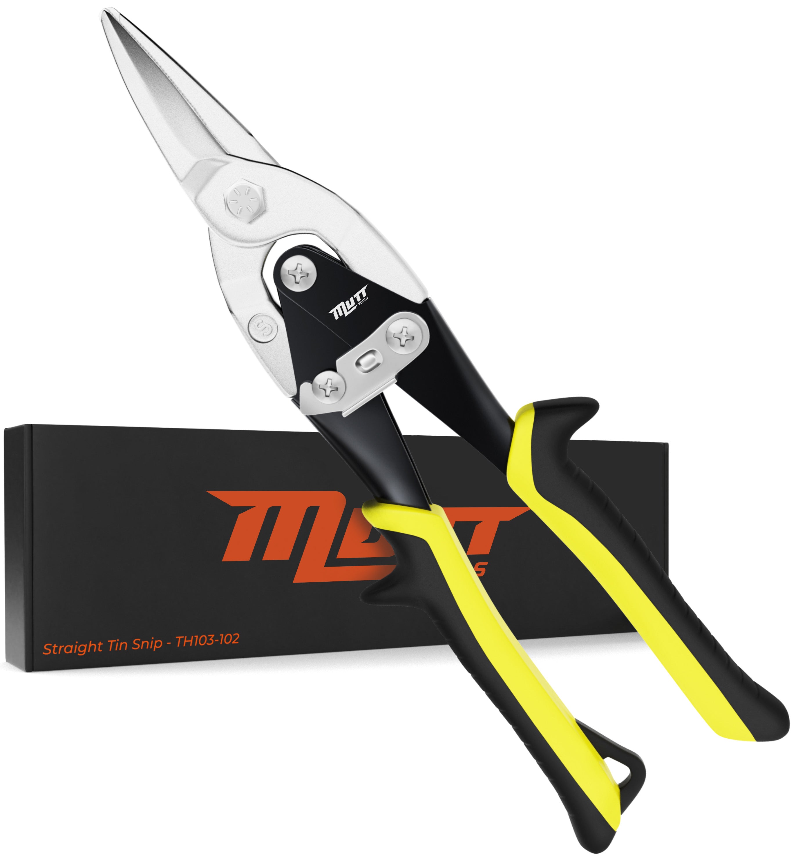 Heavy Duty 10 Inch Straight Cut Tin Snip | Mutt Tools