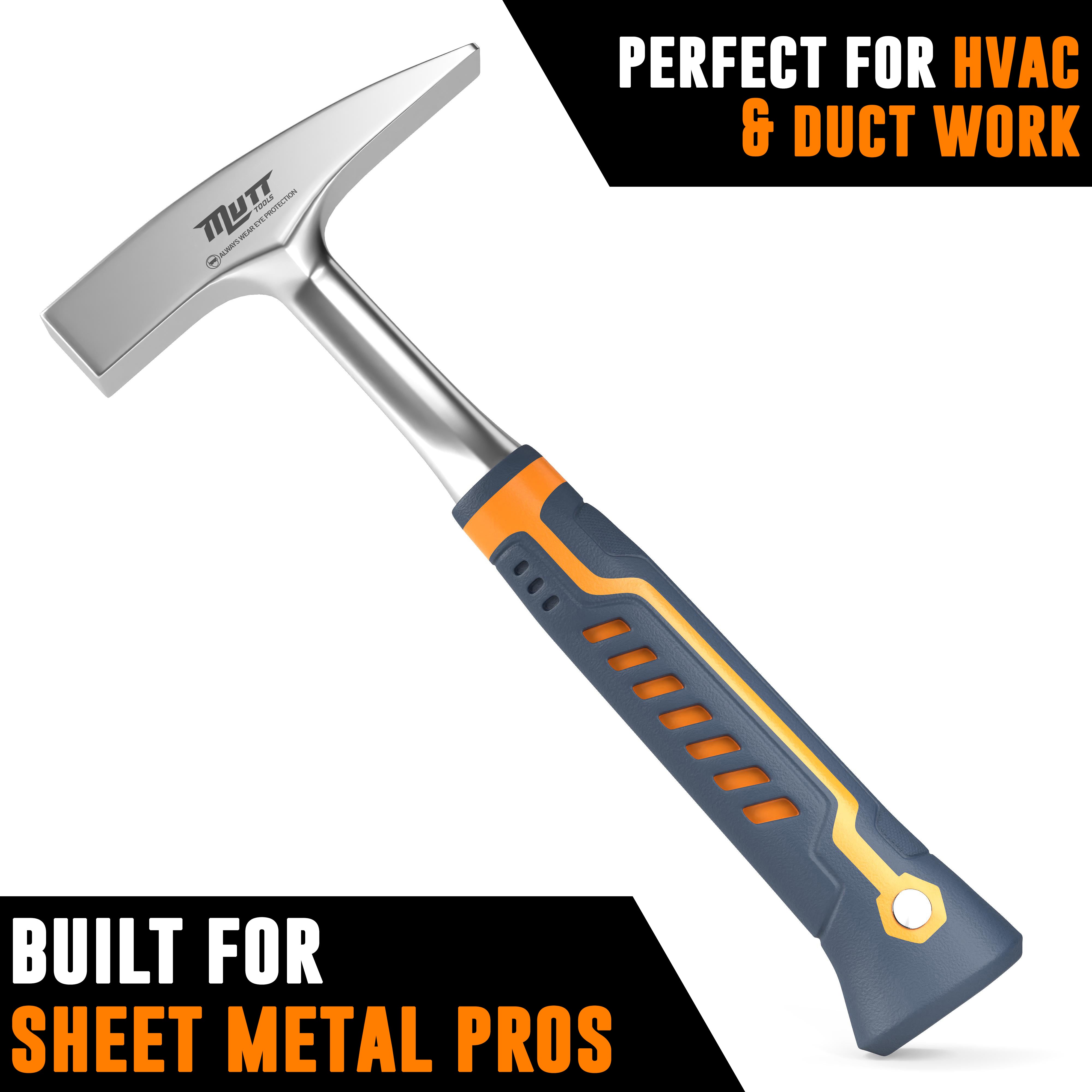 Sheet Metal Hammer – 18oz Tinners Hammer One Piece Forged