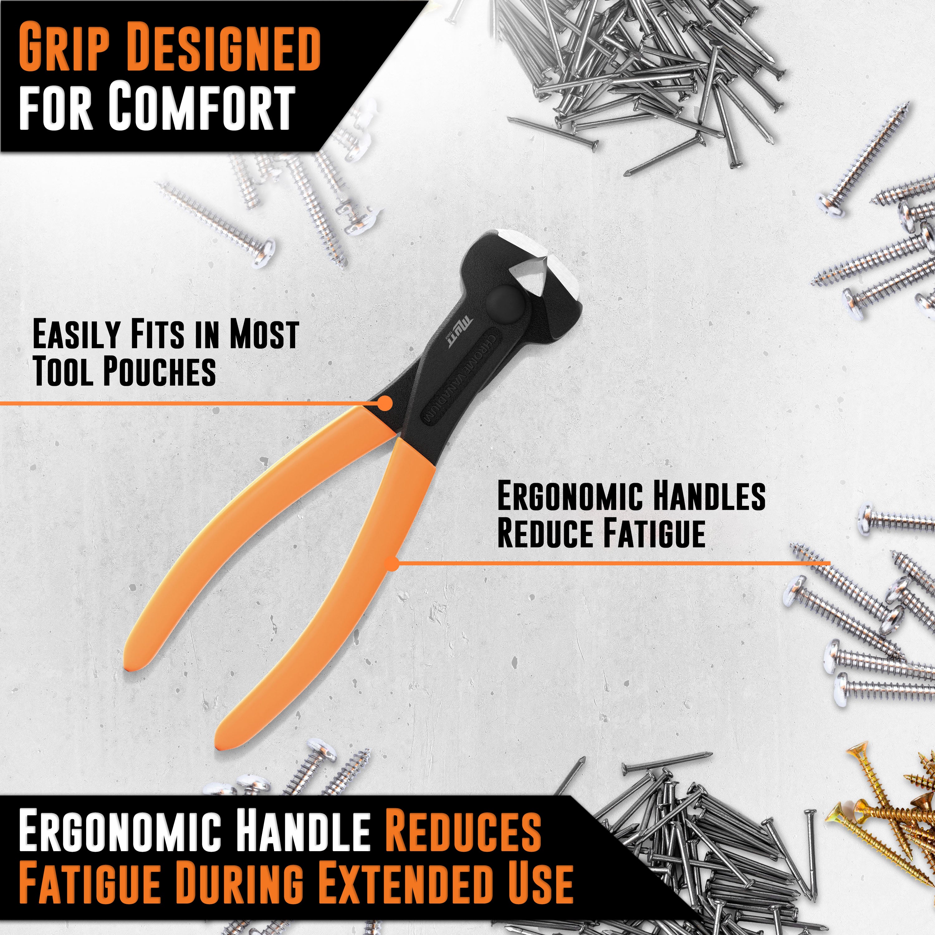 8" End Cutting Pliers | End Cutting Nippers