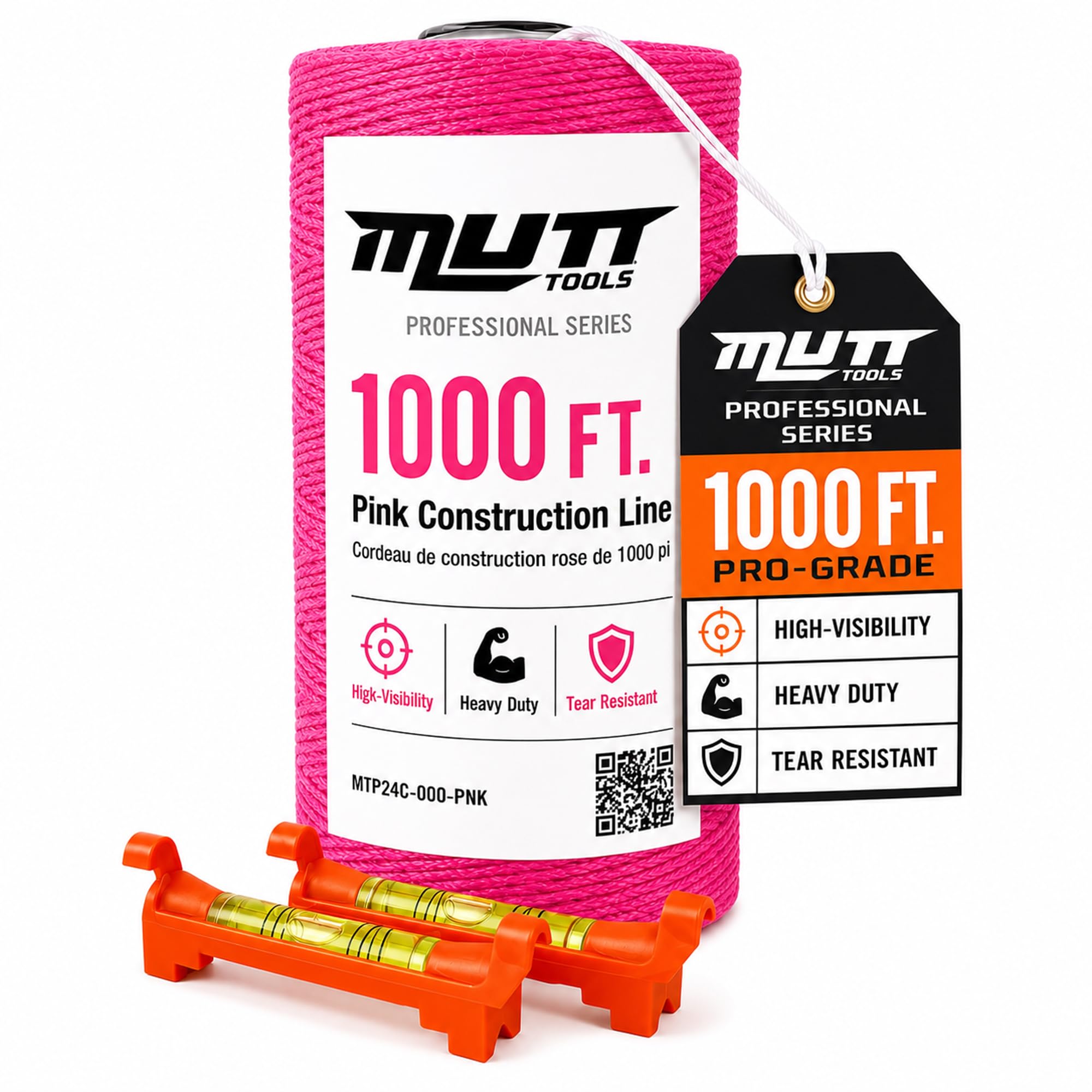 Mutt Tools #18 Braided Nylon Mason Construction String Line