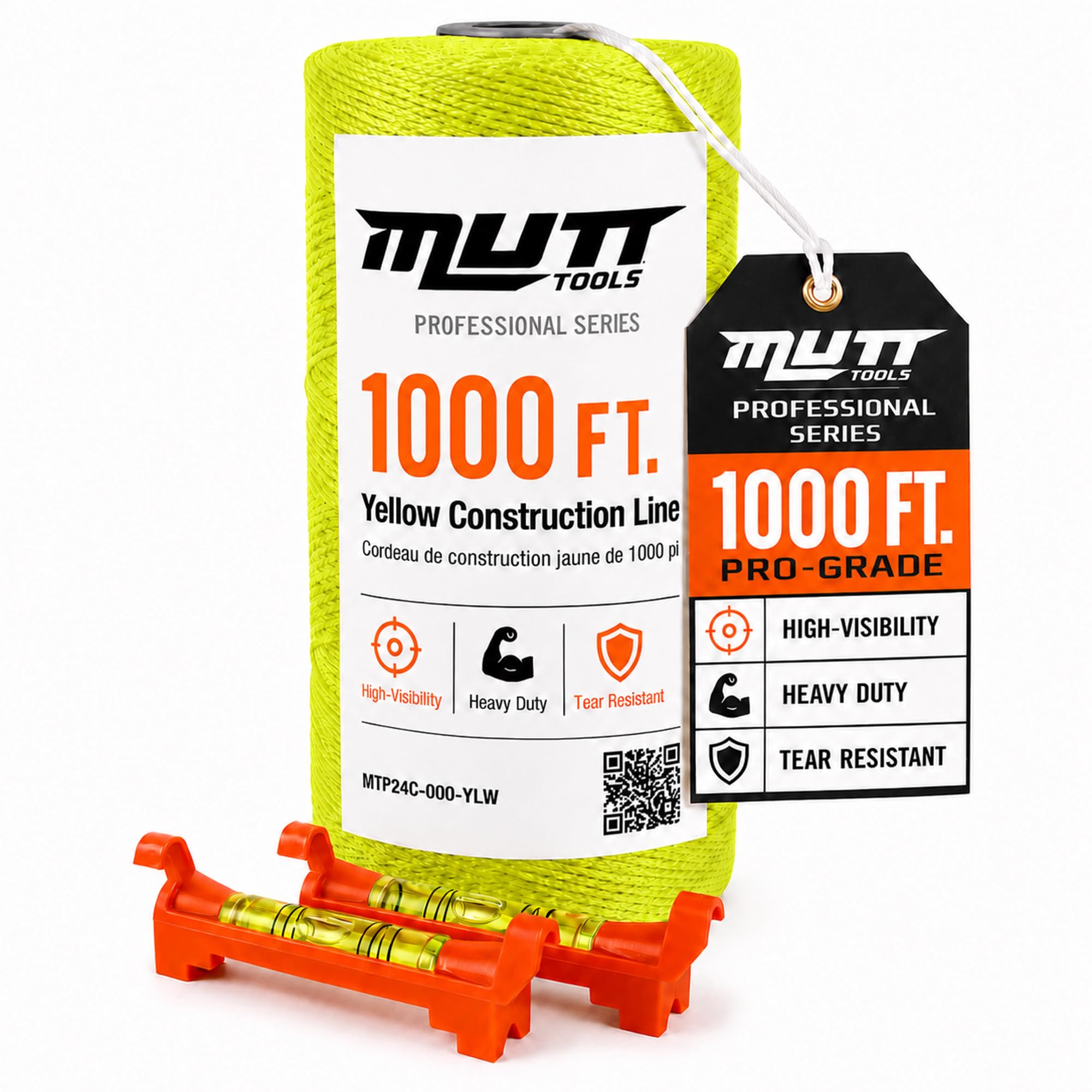 Mutt Tools #18 Braided Nylon Mason Construction String Line
