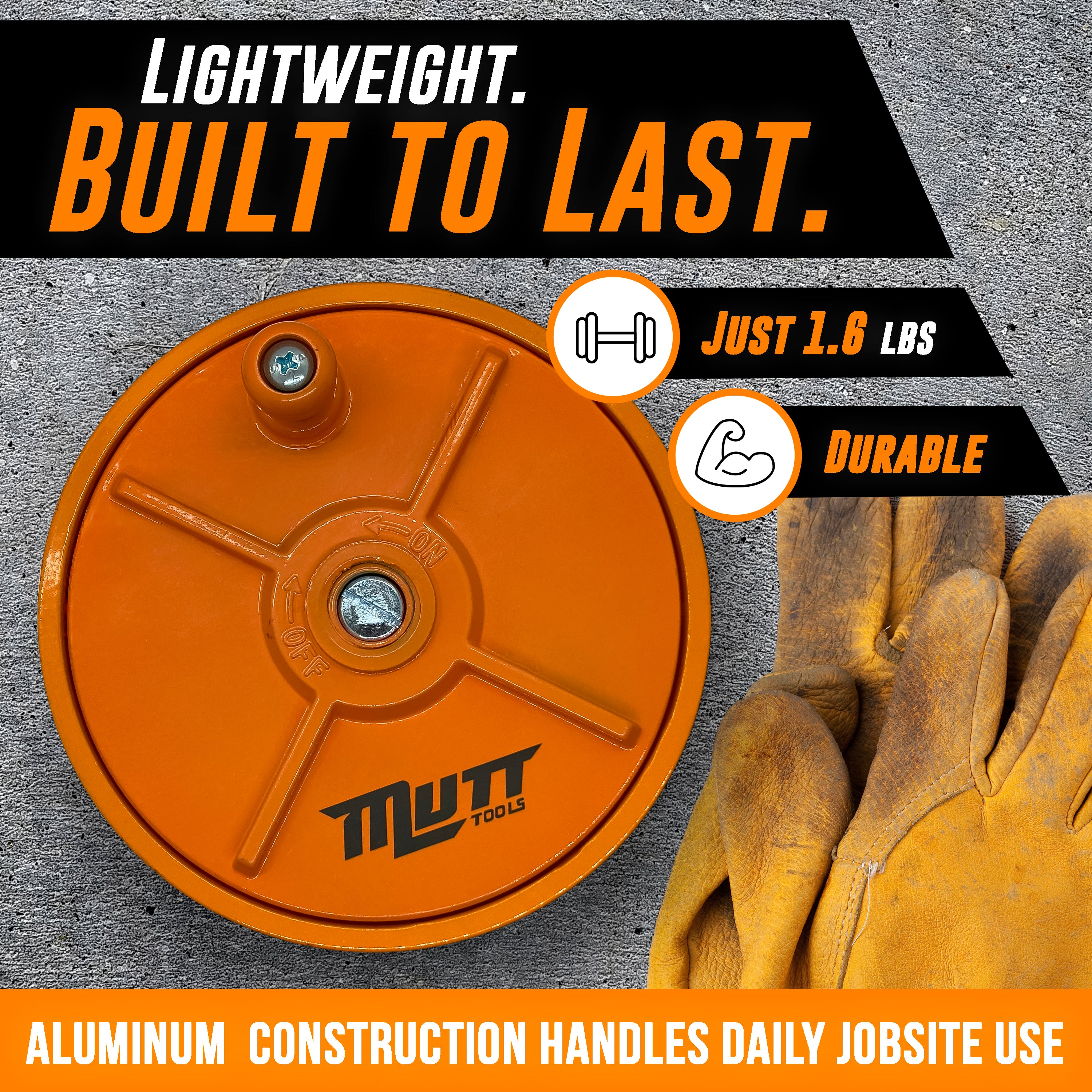 Aluminum Tie Wire Reel with Belt Loops – Fits 12–18 Gauge Tie Wire Rolls Up to 3.5 lbs – Lightweight Dispenser for Ironworkers, Rodbusters, and Rebar Tying