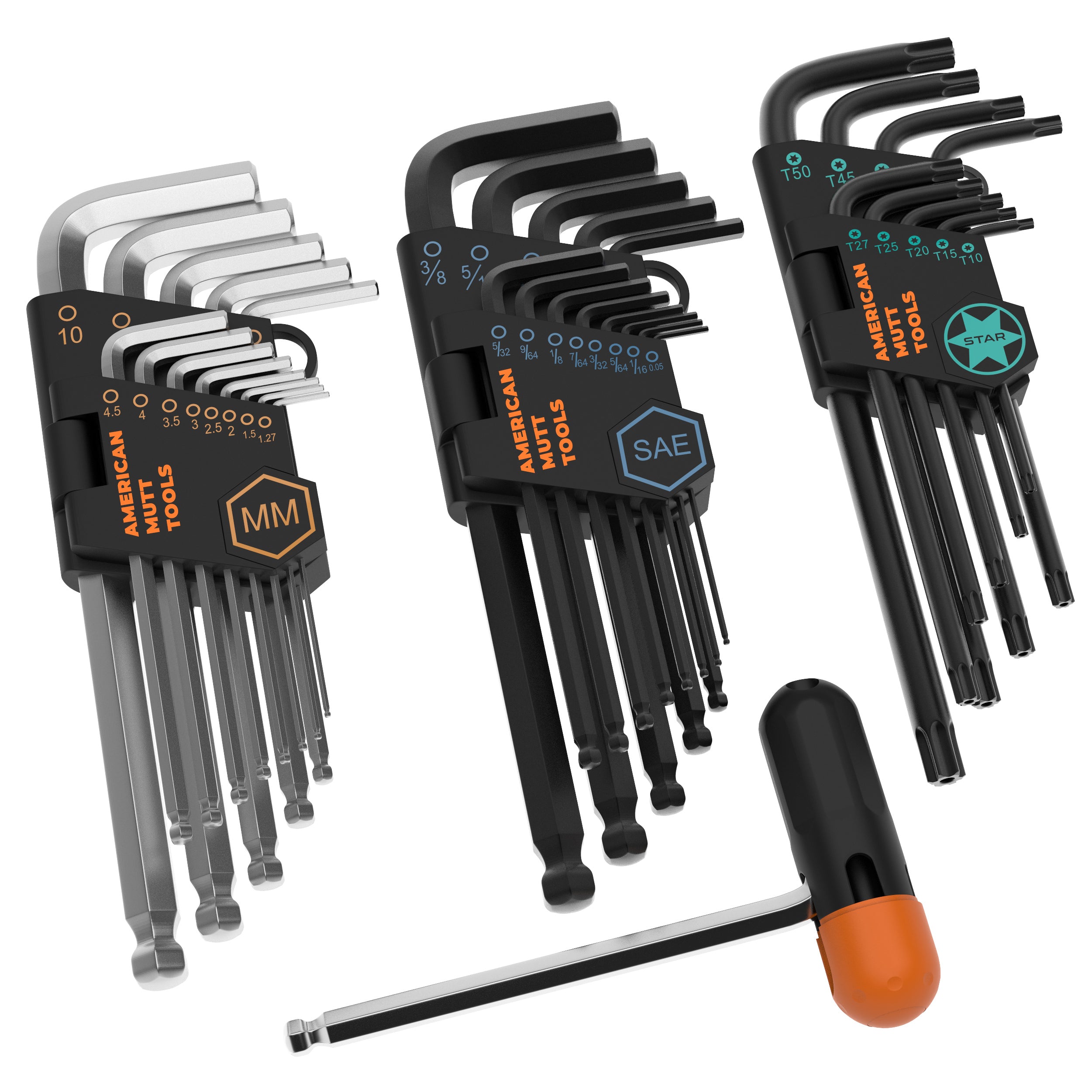 Hex and Star Key Wrenches