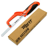 10" Mini Hacksaw for Metal – Compact Hack Saw with Bimetal Blade