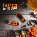 17pc Folding Allen Wrenches Sets | Includes Metric and SAE Hex Key Sets
