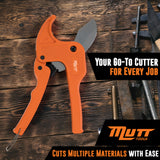 1.5” PVC Pipe Cutter – Heavy Duty Ratcheting PVC Cutter
