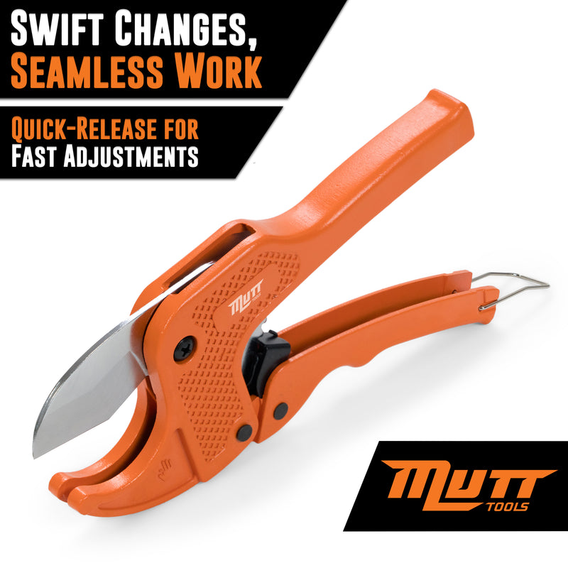 1.5” PVC Pipe Cutter – Heavy Duty Ratcheting PVC Cutter