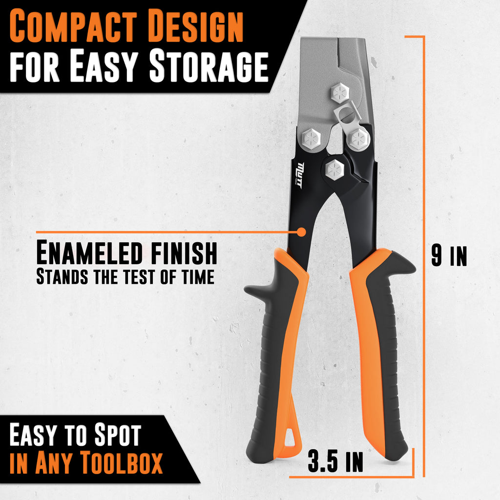 Gutter Punch Tool Snap Lock Punch Sheet Etal Notcher For Vinyl Aluinu ...