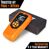 Pinless Moisture Meter | Non-Destructive Wood Moisture Meter for Walls, Drywall, Wood and Masonry