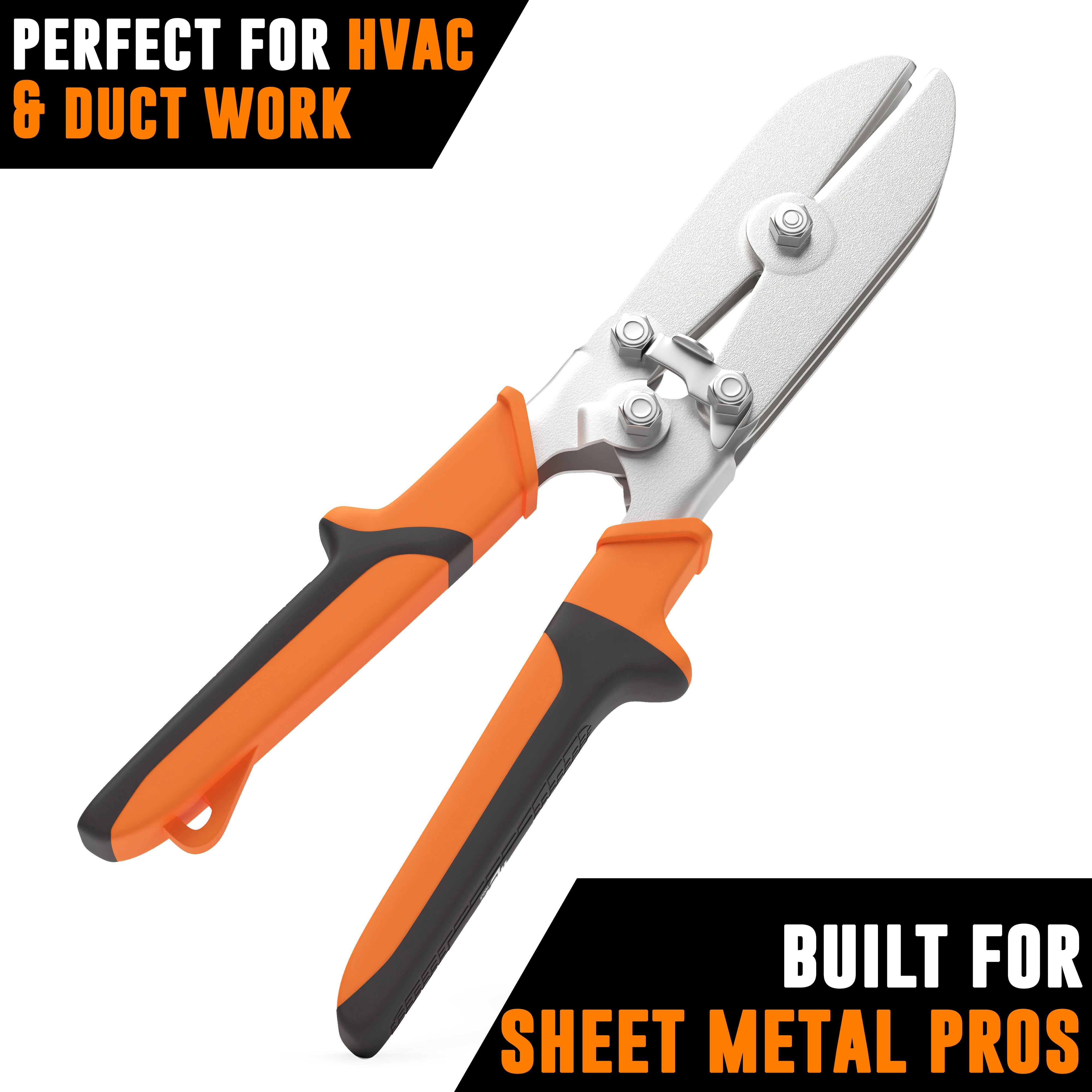 5-Blade Sheet Metal Crimper – Crimp 24 Gauge Steel and 28 Gauge Stainless Steel
