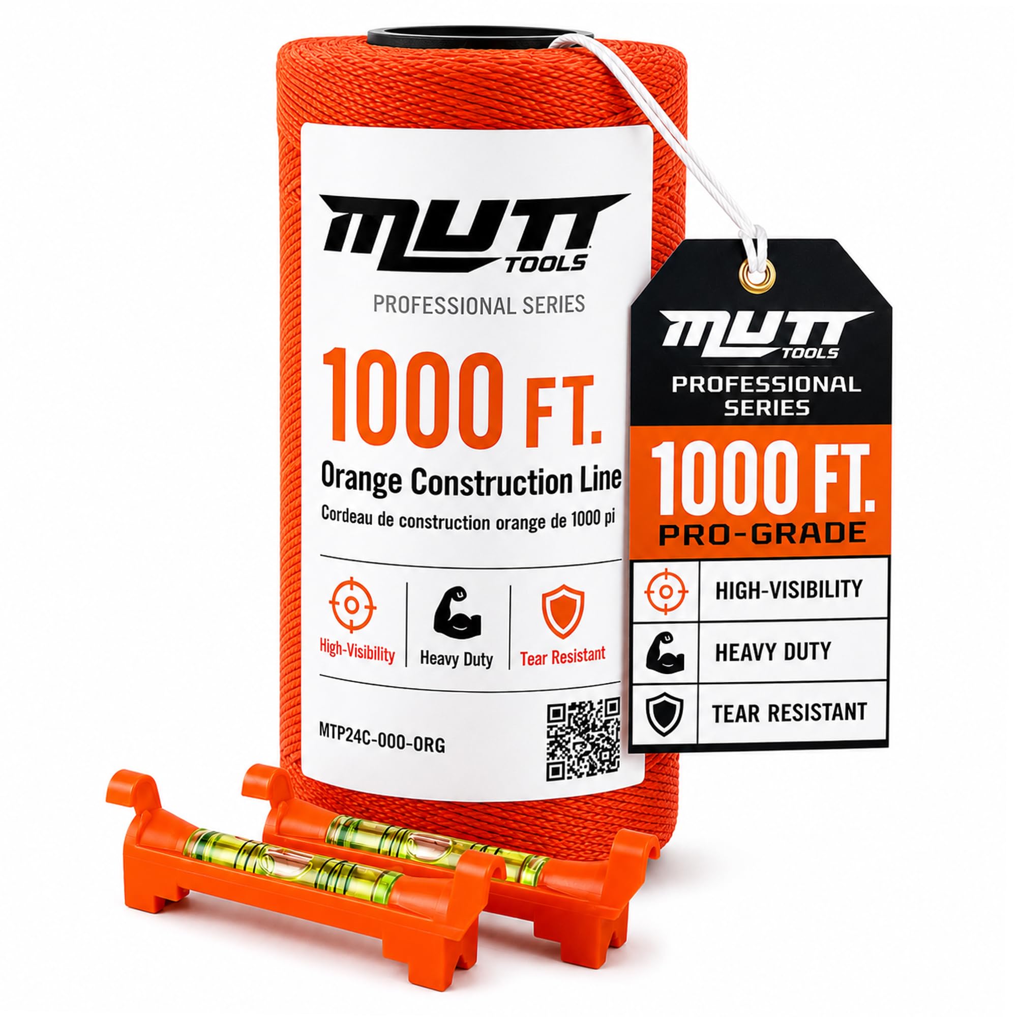 Mutt Tools #18 Braided Nylon Mason Construction String Line