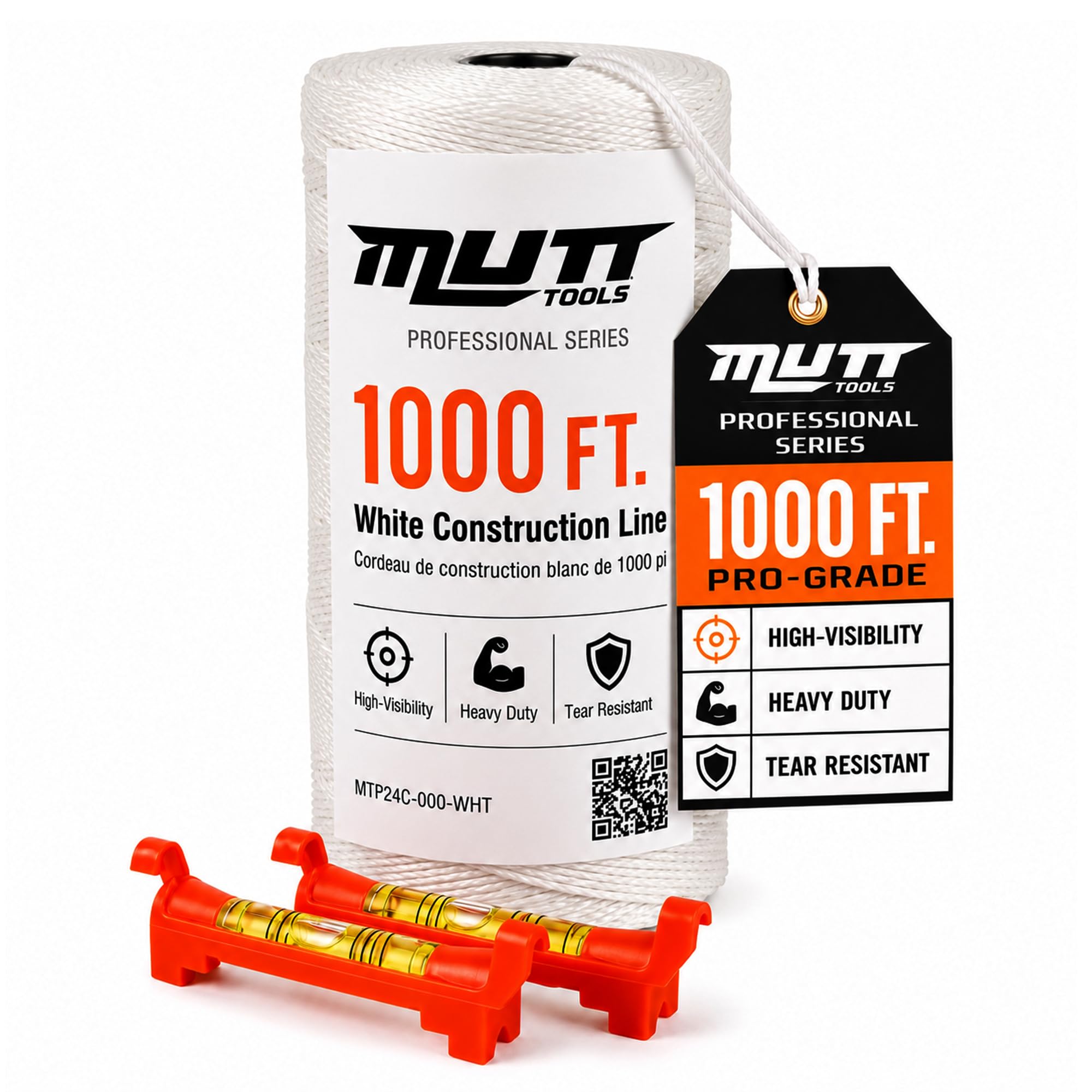 Mutt Tools #18 Braided Nylon Mason Construction String Line