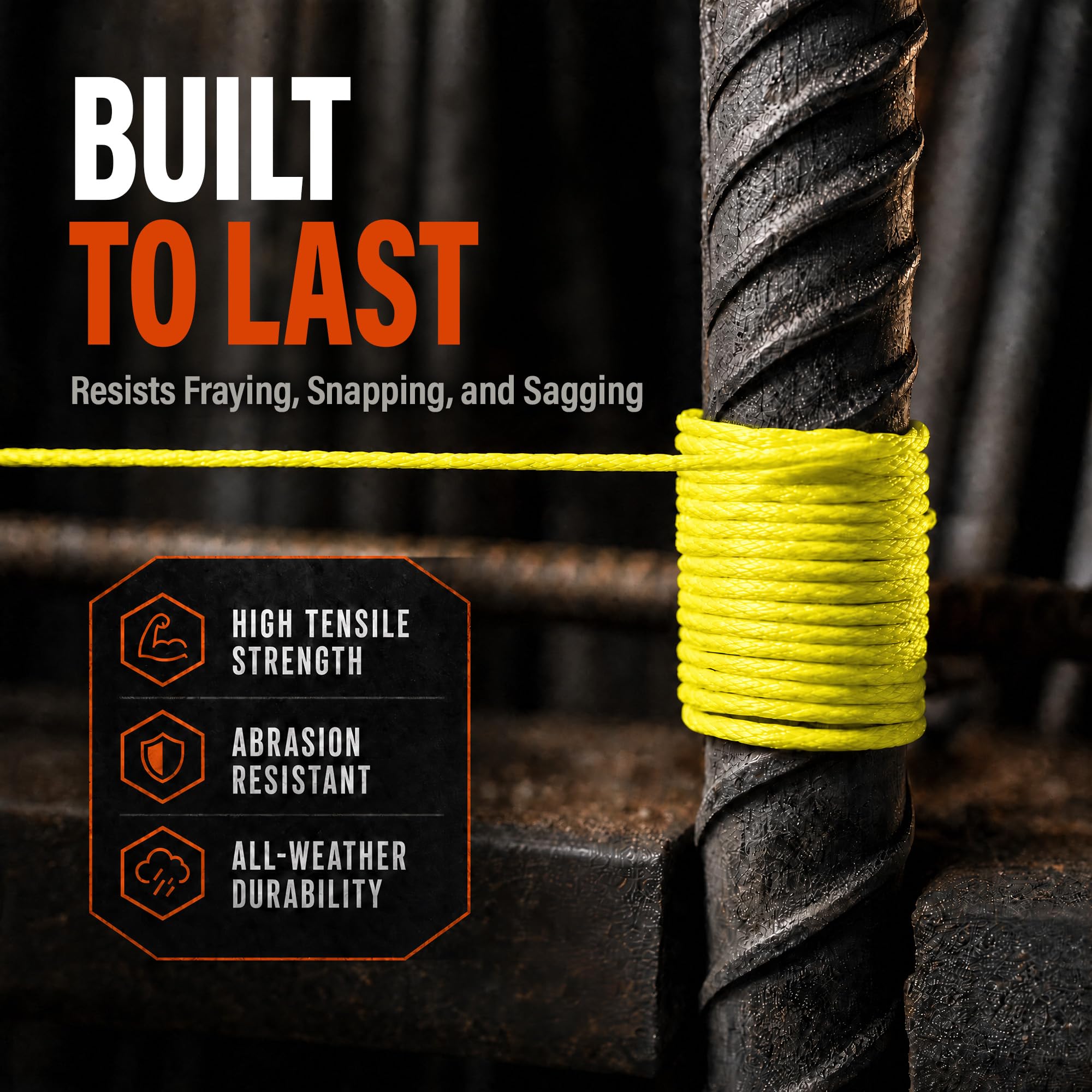Mutt Tools #18 Braided Nylon Mason Construction String Line