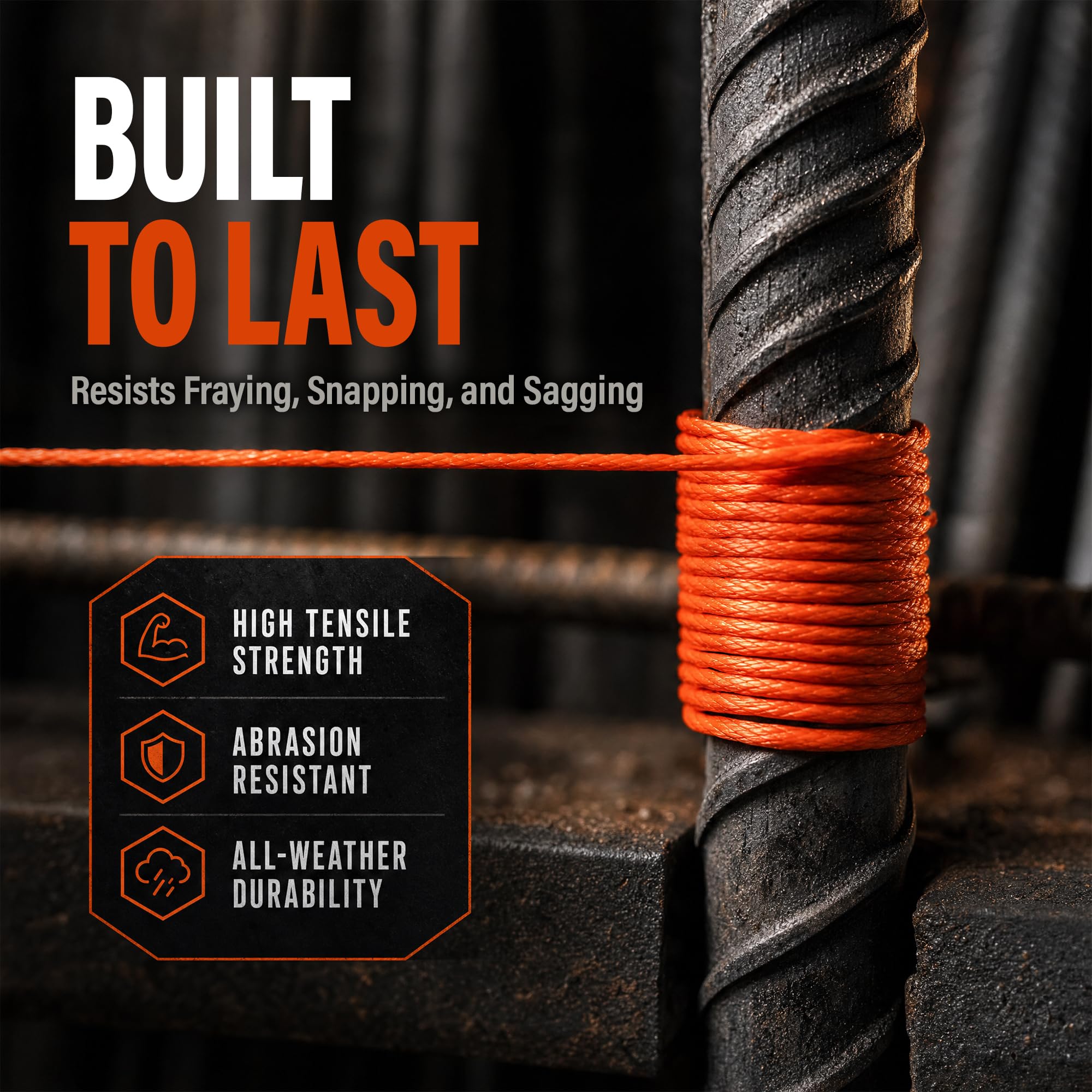 Mutt Tools #18 Braided Nylon Mason Construction String Line