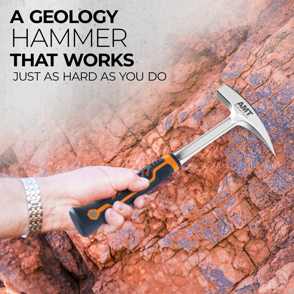 Pick New Rocks Heavy Duty Geological Hammer - 22oz Rock Pick for Geology Work – Mutt Tools