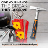 Welding Chipping Hammer – 14 oz Welding Hammer Chipping Slag