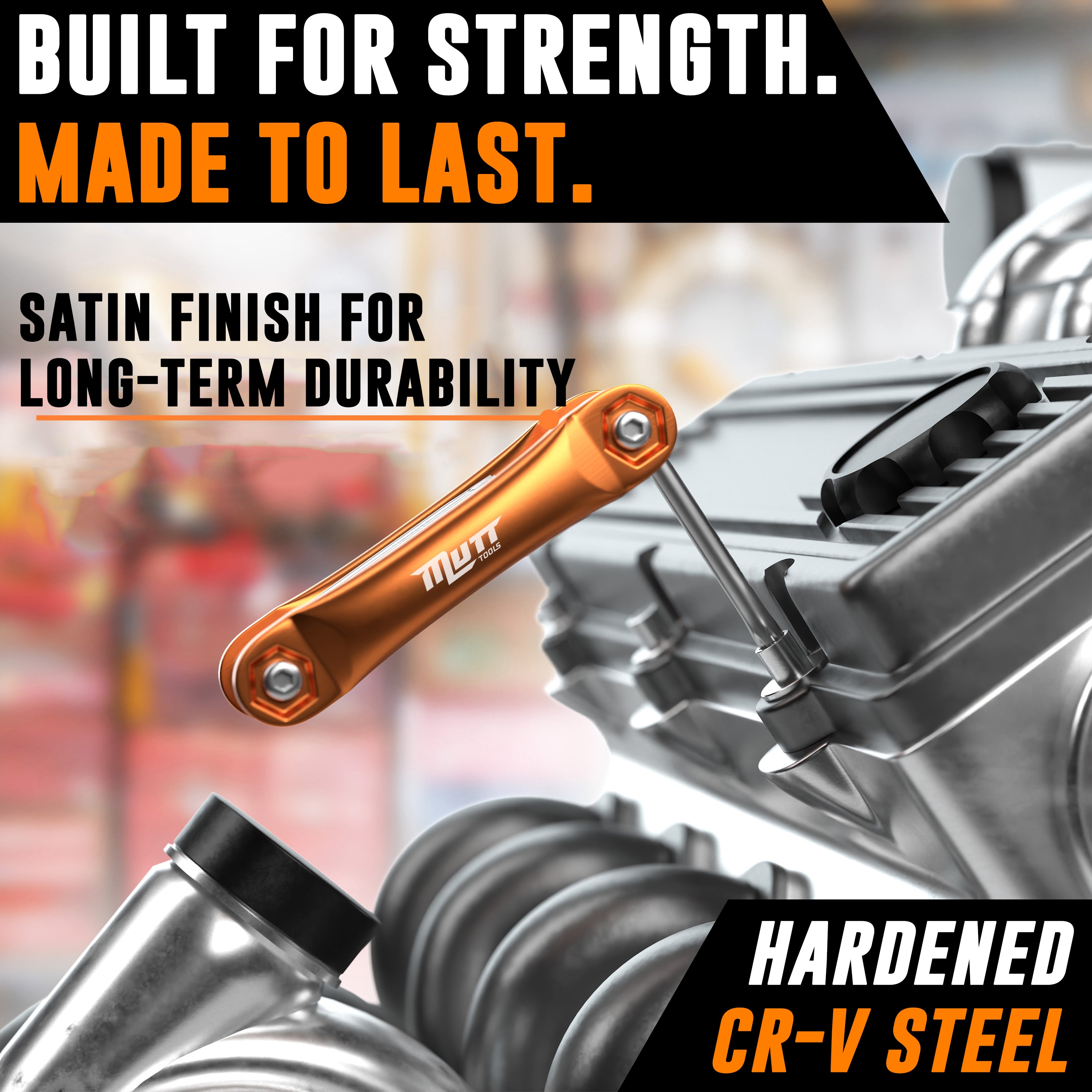 Folding Security Torx Set - 10pc Tamper Proof Tool Kit | Mutt Tools