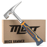 Brick Hammer – 20oz Masonry Hammer with Ergonomic Handle – Stone Mason Hammer