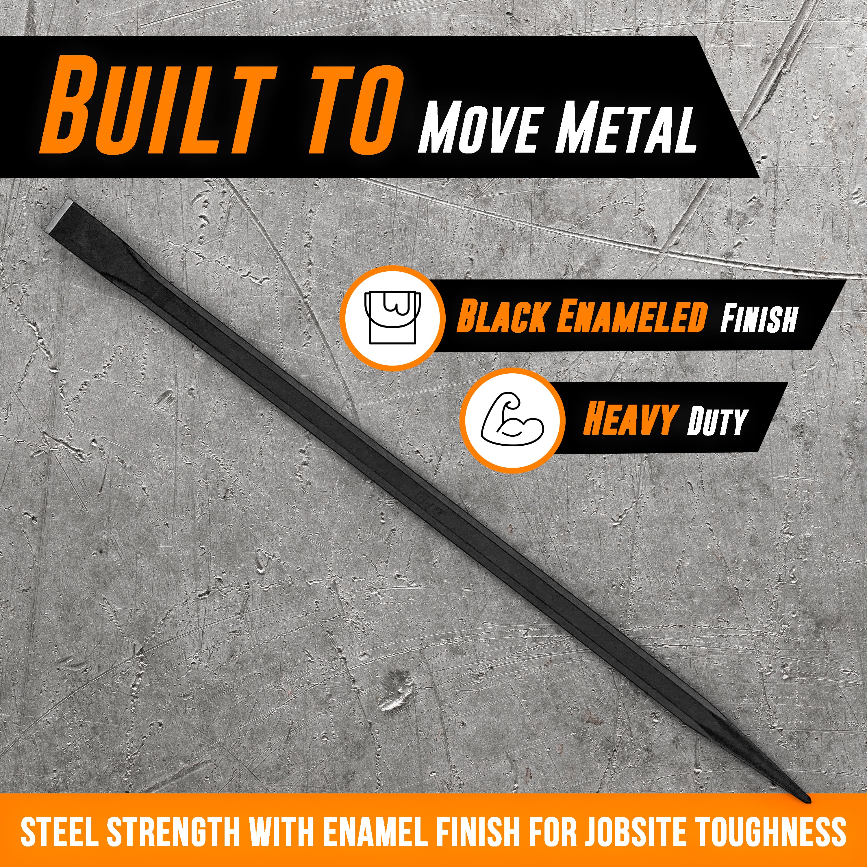 Heavy Duty Alignment Pry Bar – Professional-Grade Sleever Bar & Mechanic’s Tool (14, 24, 30 & 36 Inch Options)