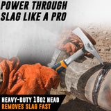 Welding Chipping Hammer – 14 oz Welding Hammer for Chipping Slag