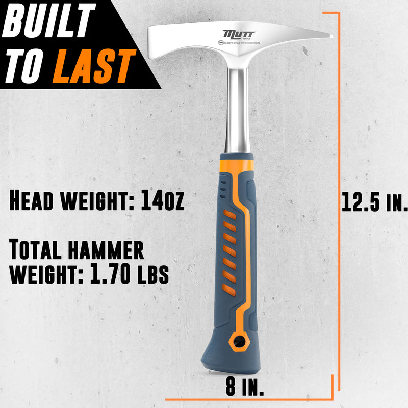 Welding Chipping Hammer – 14 oz Welding Hammer for Chipping Slag