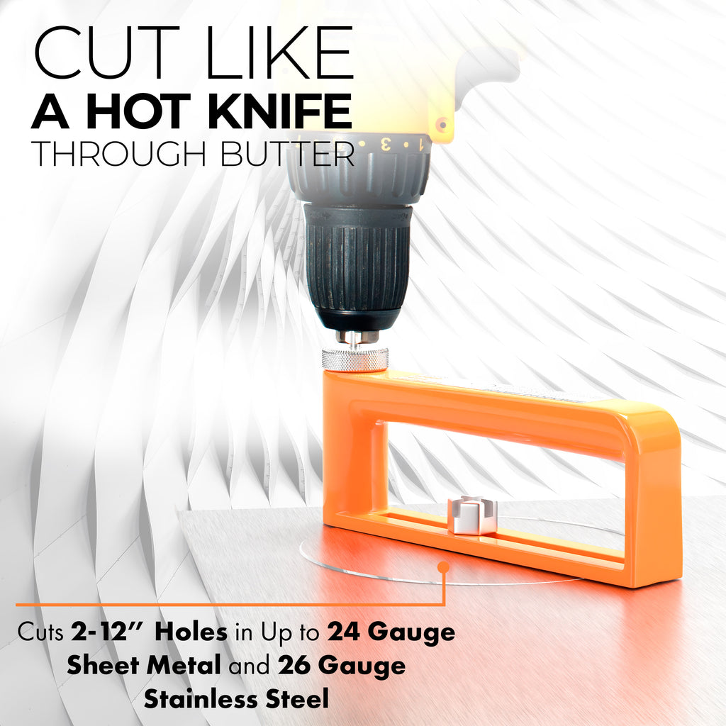 Aadjustable Cutter Adjustable Sheet Metal Hole Cutter – Cut 2 – 12