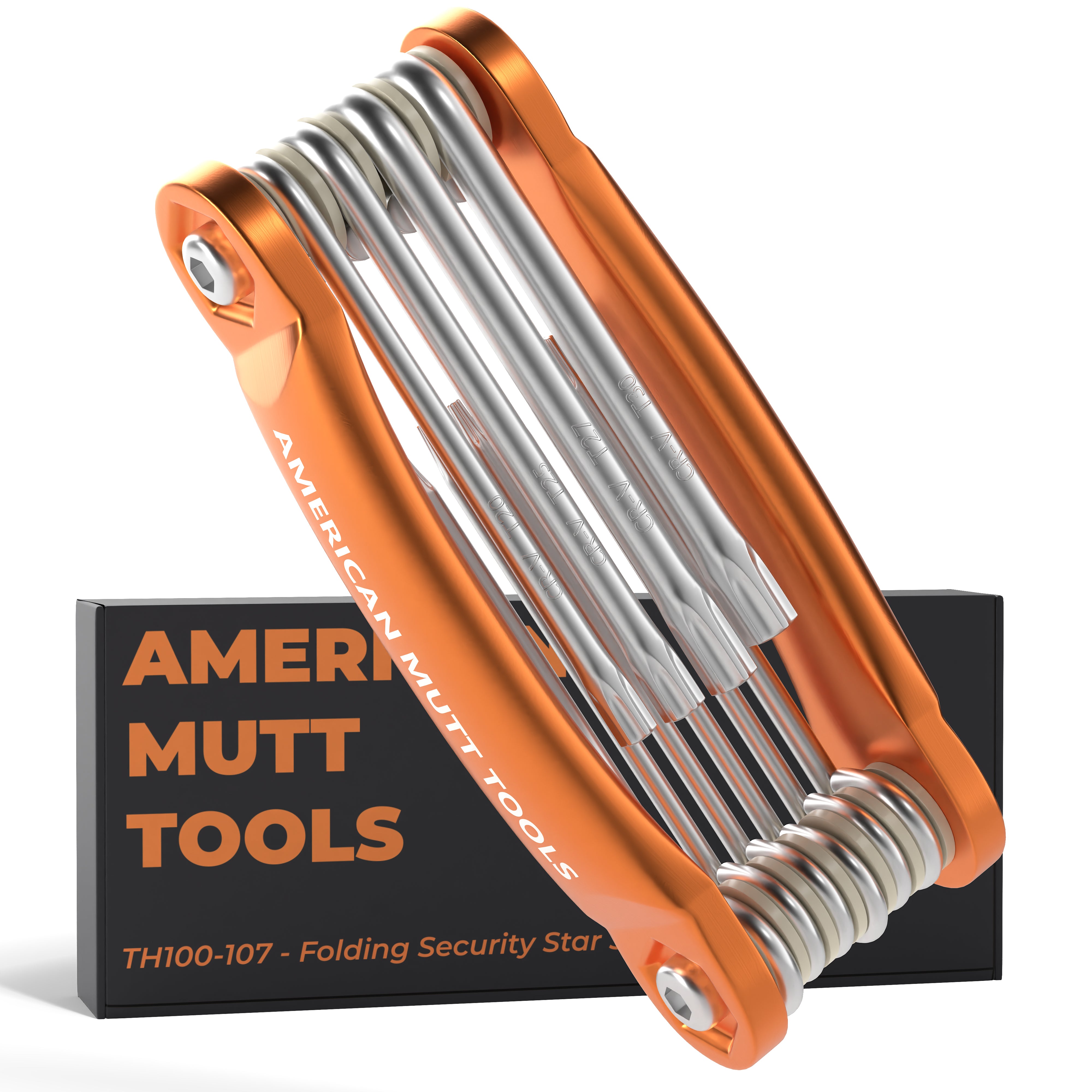 Folding Security Torx Set - 10pc Tamper Proof Tool Kit | Mutt Tools